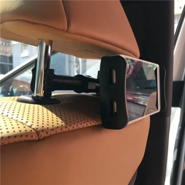 High Quality 360 Degree Rotation Backseat Car Mobile Phone Holder Rear Seat Pillow Support Bracket Headrest Tablet Mount For Car - Image 5