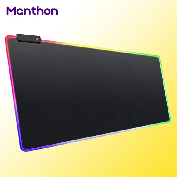 Custom Logo Printed Sublimation XL XXL Large Big Rubber RGB LED Black Anime Gaming Mouse Pad Mat For Gamer - Image 6