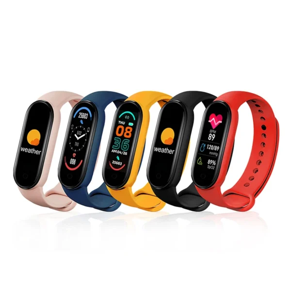 Valdus M6 Band Bracelet Fitness Wristband reloj inteligente Sport Smart Watch 6 Band for Mobile Phone - Image 6