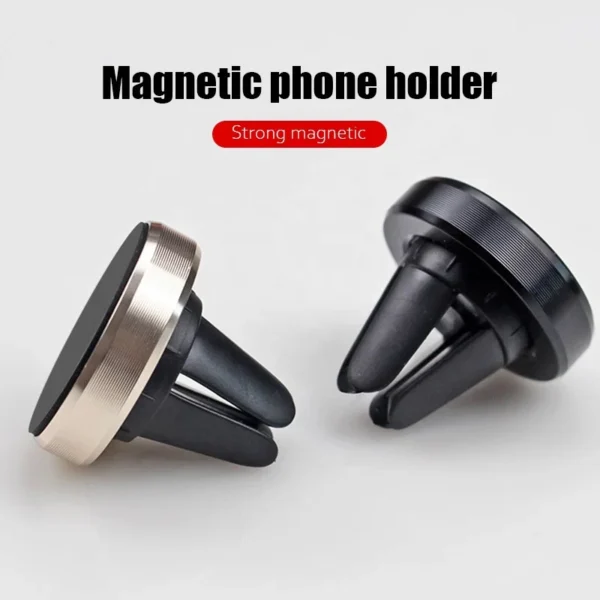 Round Magnetic Phone Holder Car Mount Magnetic Holder Bracket Strong Magnetism Car Phone Holder - Image 3