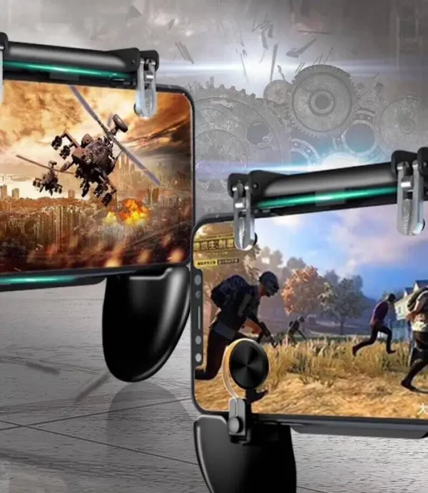 W11+ Mobile Gamepad Controller game handle mobile phone shell case gamepad holder joystick fire trigger all in one for phone - Image 5