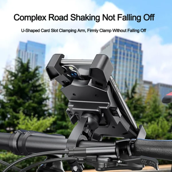 Free Sample Drop Shipping Universal Motorcycle Mobile Cell Phone Holder Mount for bike Motorbike Bike Phone Holder - Image 2