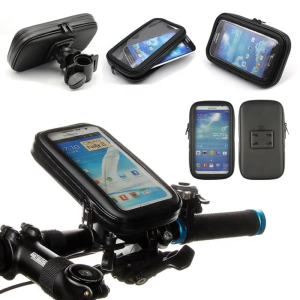 Best Selling Convenient Waterproof Phone Support Bike/Bicycle Mount Waterproof Holder And Case For Universal Smart Phone - Image 6