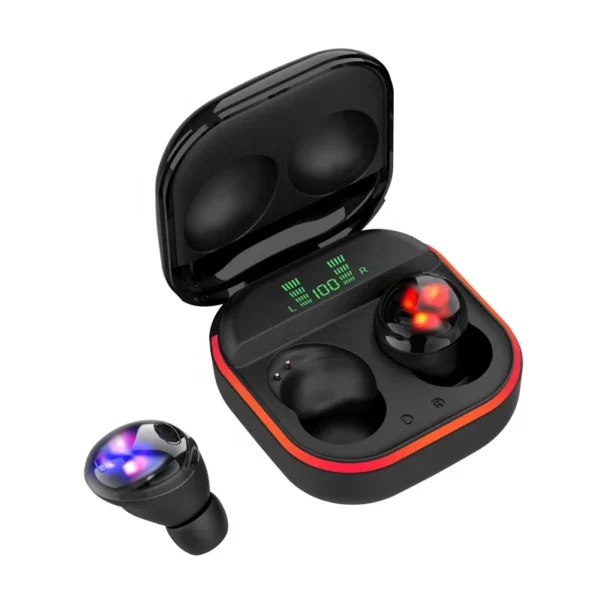 True wireless power bank s190 earbuds 2024 bass waterproof oem custom original cheap tws smart earbuds gaming headset headphones - Image 5