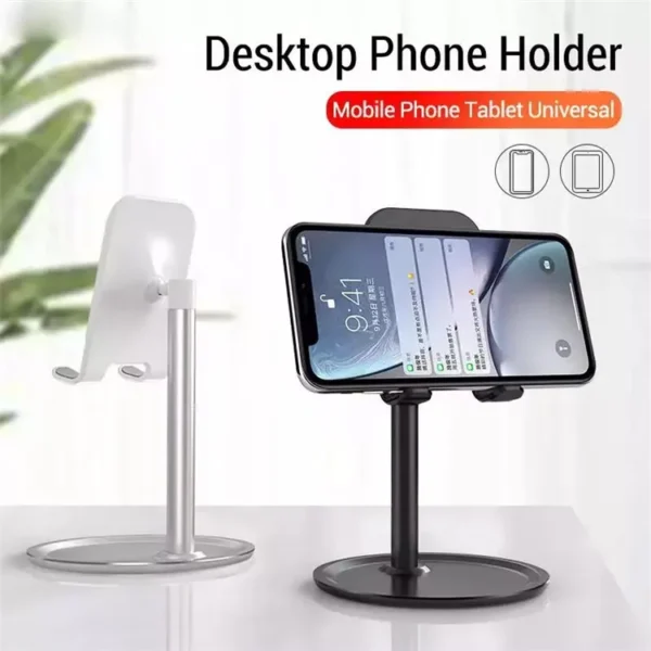 2020 Hot selling Mobile Phone Accessories Angle Adjustable Tablet Cell Phone Holder Stand  Desk Lazy Phone Holder for iPad - Image 2
