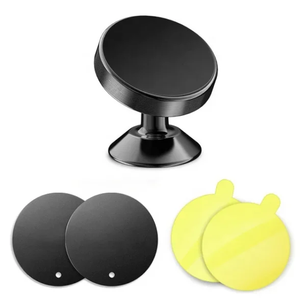 Universal 360 Degrees Rotate Magnetic Car Phone Holder Automobile Console Magnet Mount Mobile Phone Stand - Image 5