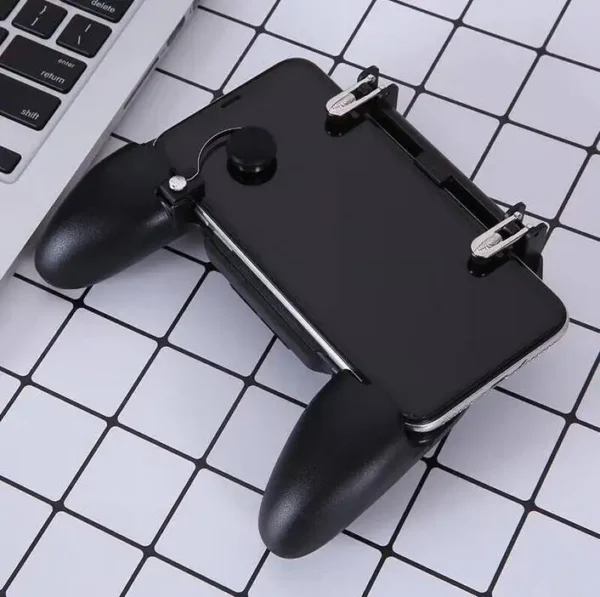 W11+ Mobile Gamepad Controller game handle mobile phone shell case gamepad holder joystick fire trigger all in one for phone - Image 2