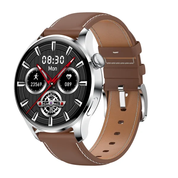Swollen  OEM 2022 Stainless Steel Band Da Fit APP 1.39'' 390*390 High Resolution BT5.0+3.0 Smartwatch for Men M103 Smart Watch - Image 2