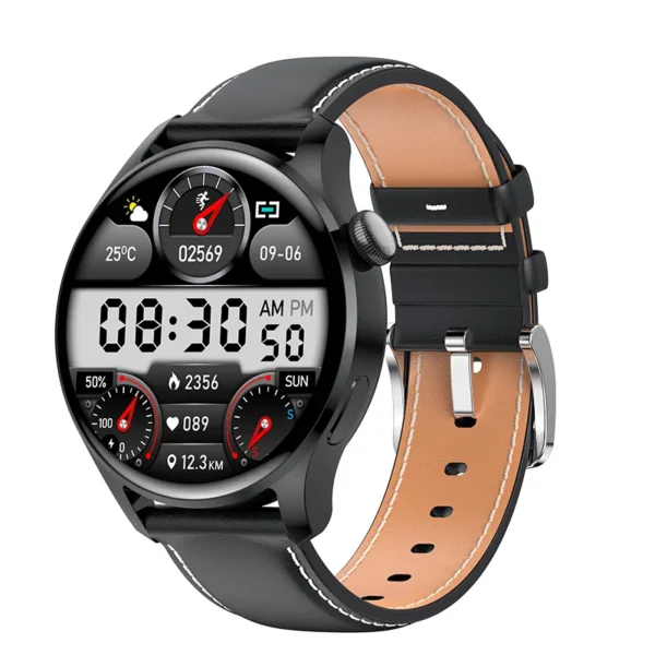 Swollen  OEM 2022 Stainless Steel Band Da Fit APP 1.39'' 390*390 High Resolution BT5.0+3.0 Smartwatch for Men M103 Smart Watch - Image 3