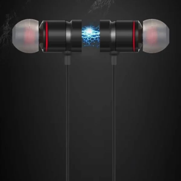 Magnetic wireless headset Sports Wireless Earphones Stereo Wireless Cordless earbuds M5 in ear headphone - Image 4