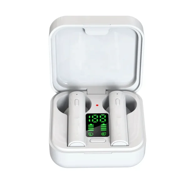 Eco friendly portable stylish tws stereo music air6plus latest top best quality low price air premium in ear earbuds head phone - Image 3