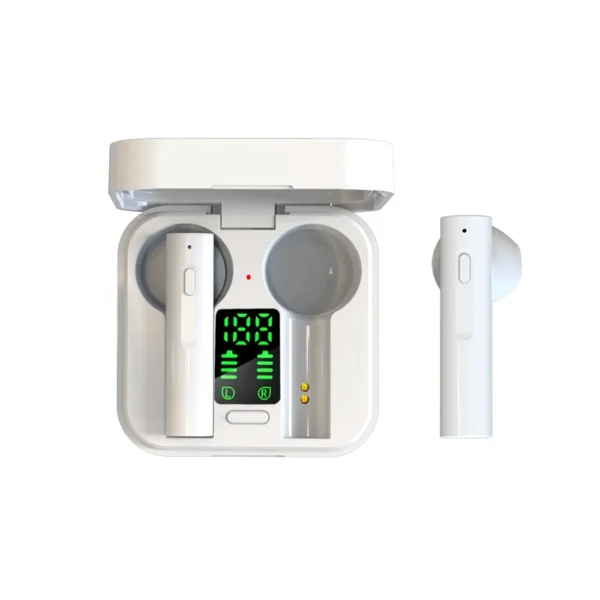 Eco friendly portable stylish tws stereo music air6plus latest top best quality low price air premium in ear earbuds head phone - Image 2