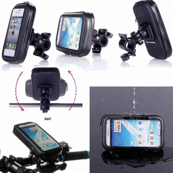Bike Bicycle Phone Mount Bags Bike Phone Mount Holder with Touch Screen Phone Holder Case Sports Bicycle - Image 2