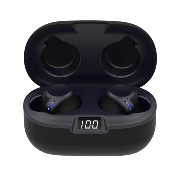 Dual Microphone Wireless Earphones Q3 TWS Headphone Music Headset BT 5.0 Touch Earbud Charging Box - Image 6