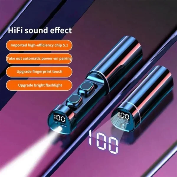 Cheap high quality wireless handfree n21 sports earphones headphones earbuds pro tws 3 4 5 6 x15 a6s m28 y50 in ear buds earbuds - Image 4