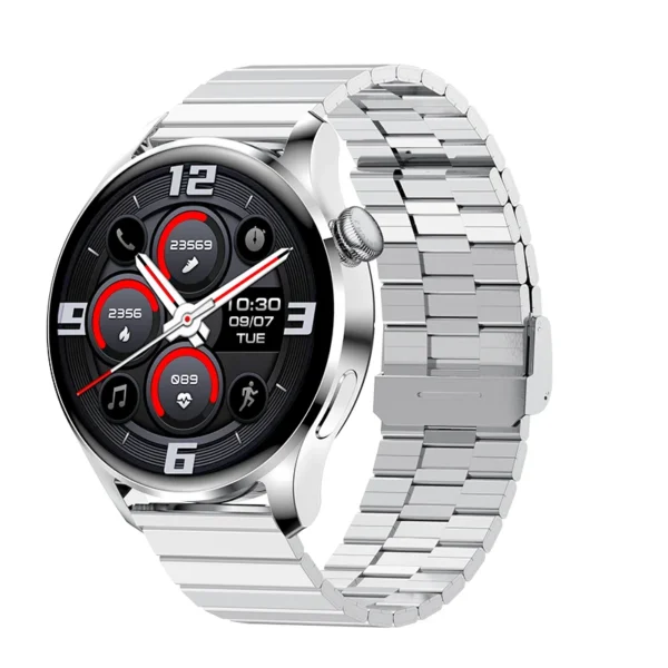 Swollen  OEM 2022 Stainless Steel Band Da Fit APP 1.39'' 390*390 High Resolution BT5.0+3.0 Smartwatch for Men M103 Smart Watch - Image 6