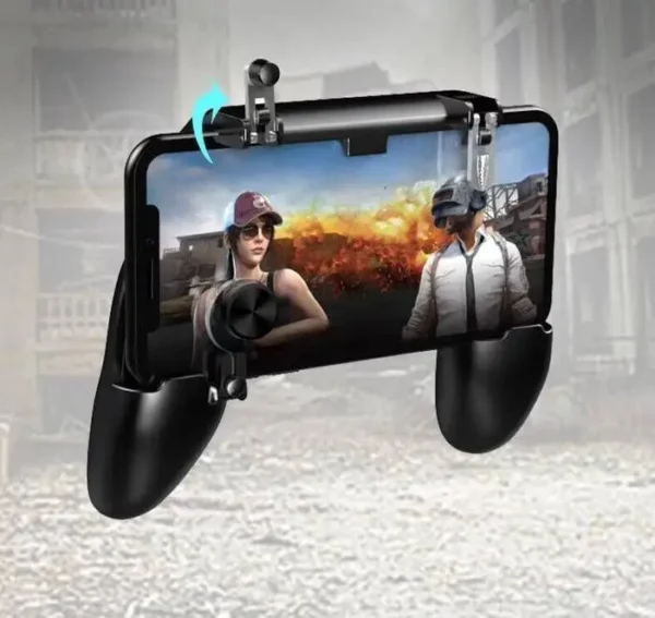 W11+ Mobile Gamepad Controller game handle mobile phone shell case gamepad holder joystick fire trigger all in one for phone - Image 3
