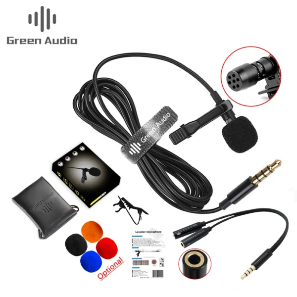 Mini Wired Condenser Mic for Smartphones