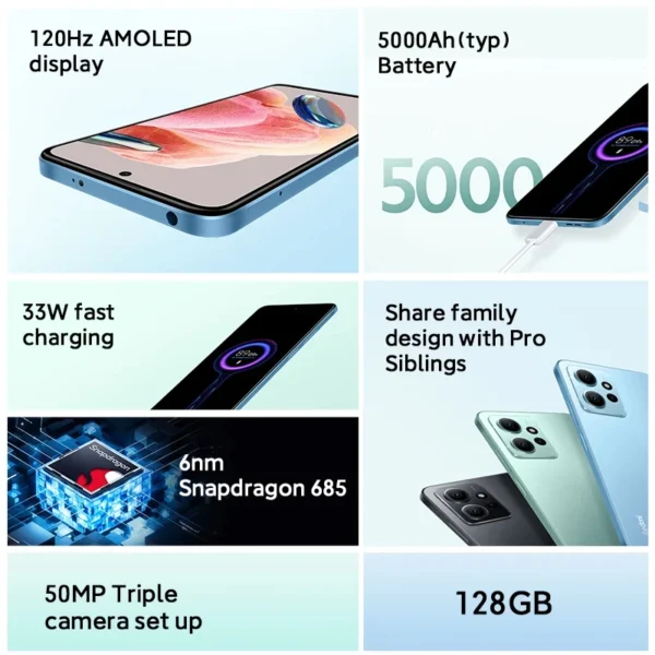 Global Version Xiaomi Redmi Note 12