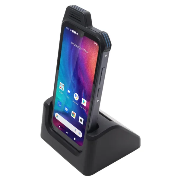 UNIWA W888 Android 11 64GB IP68 4G NFC Rugged phone with fingerprint charging dock for 5000mAh explosion proof mobile phone - Image 4