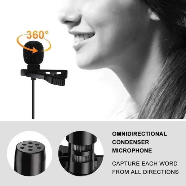 Mini Wired Condenser Mic for Smartphones - Image 5