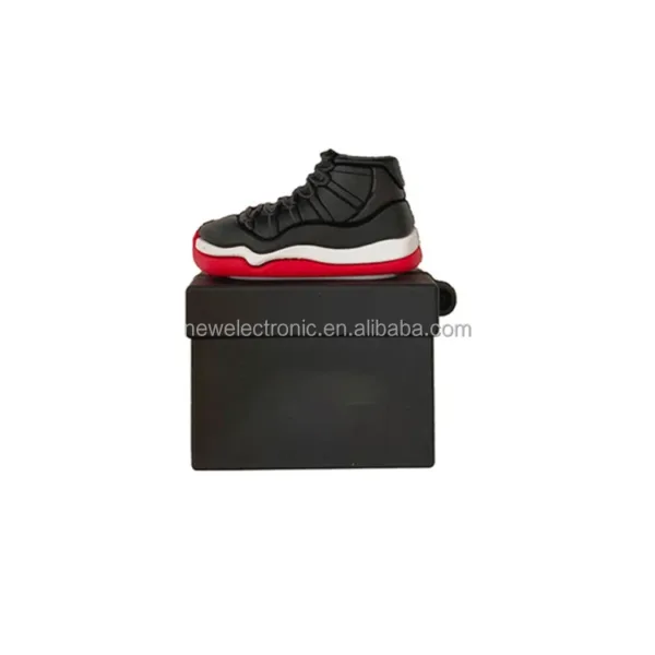 Hot Selling Fashion Silicone Shoe Box AJ Style Sneaker Case for Airpod Case For Airpods 1 2 Pro/Pro2 for Airpods 3 - Image 5