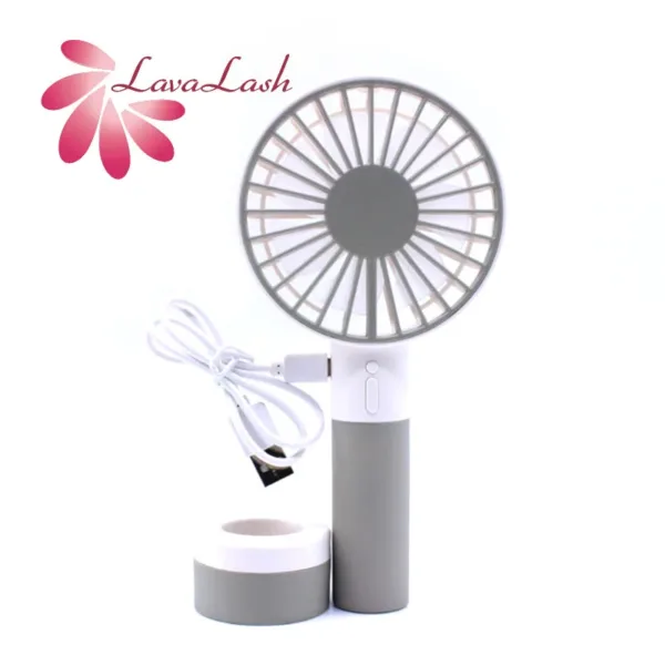 Professional USB Mini Fan For Eyelash Extension Hand-hold Electric Portable Minifan Multi-functional USB Rechargeable Fan - Image 5