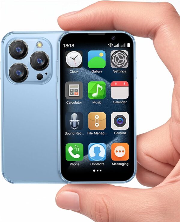 Mini Phone XS18Pro HD Quad Core Dual Sim Card