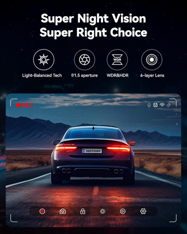 Redtiger 4K Dash Cam Review